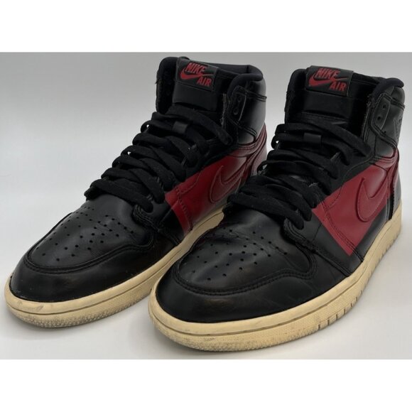 Size 8 - Jordan 1 Retro High OG Couture 2019 Men\'s Black Red Sneakers Shoes main image 9